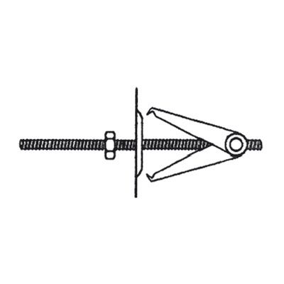 Stell toggle bolt